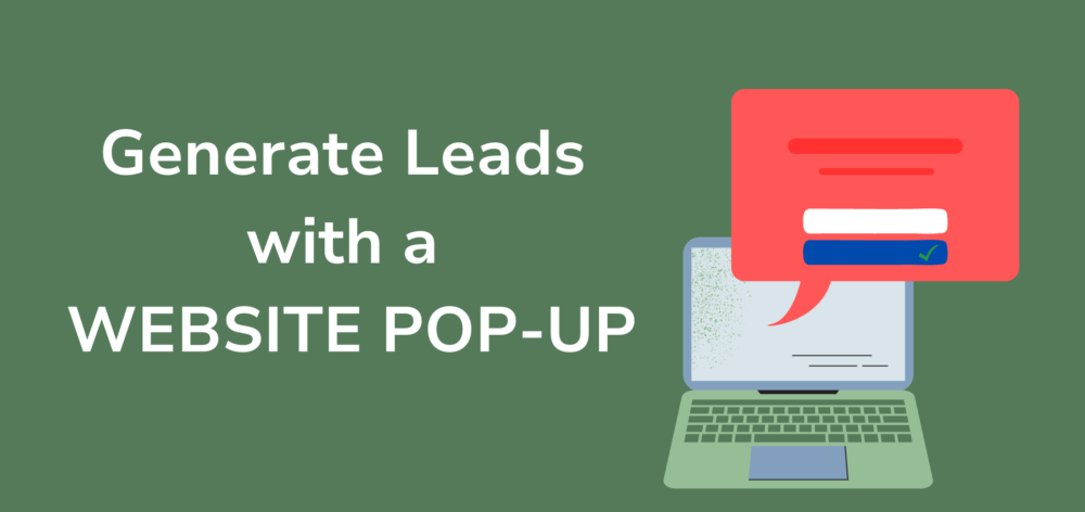 Website Pop Up Blog Banner
