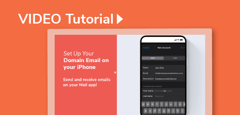Add email to iPhone