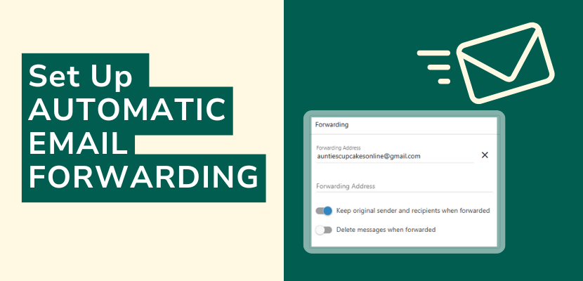 set up email forwarding blog title image