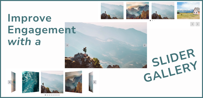 3 types of slider galleries