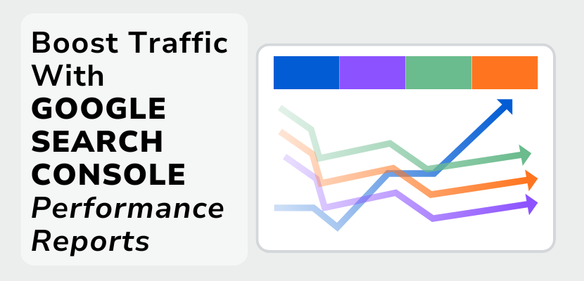 Blog Title with Google Search Console Reports Graphic